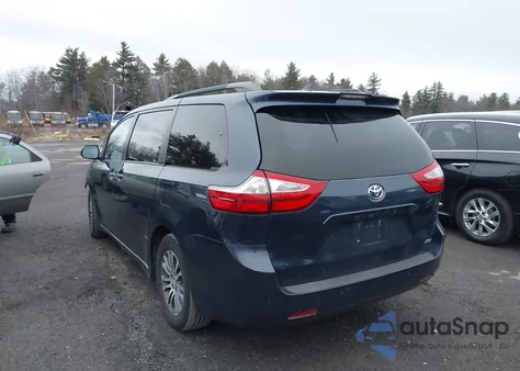 2018 Toyota Sienna Xle 8 Passenger из США, поврежденный, VIN 5TDYZ3DC7JS905476